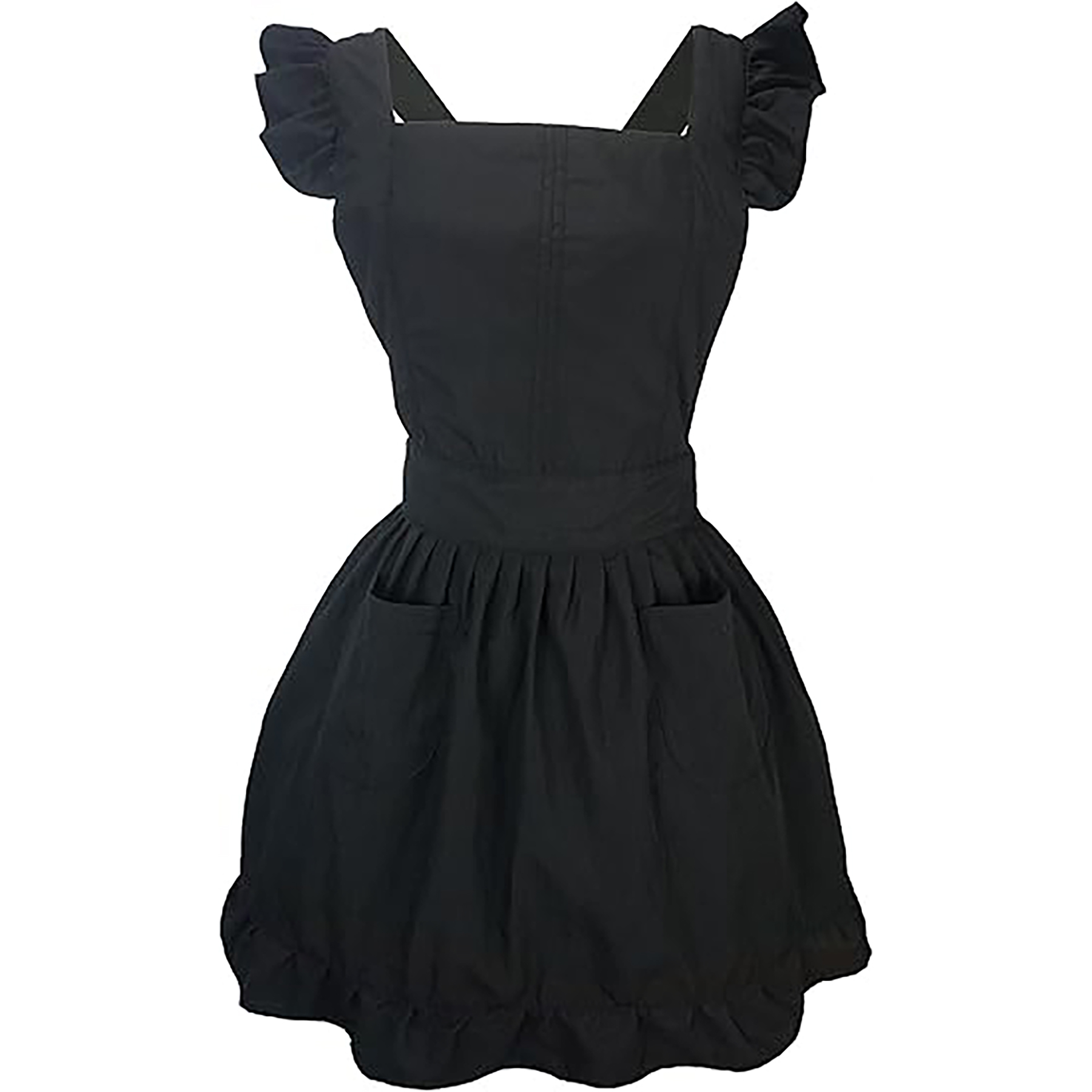 Ruffled Vintage Maid Apron 5
