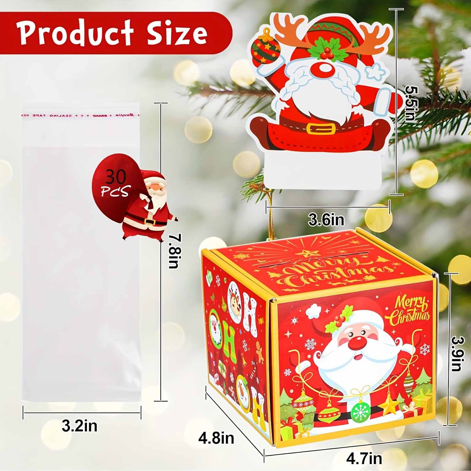 Christmas cash gift piggy bank 3