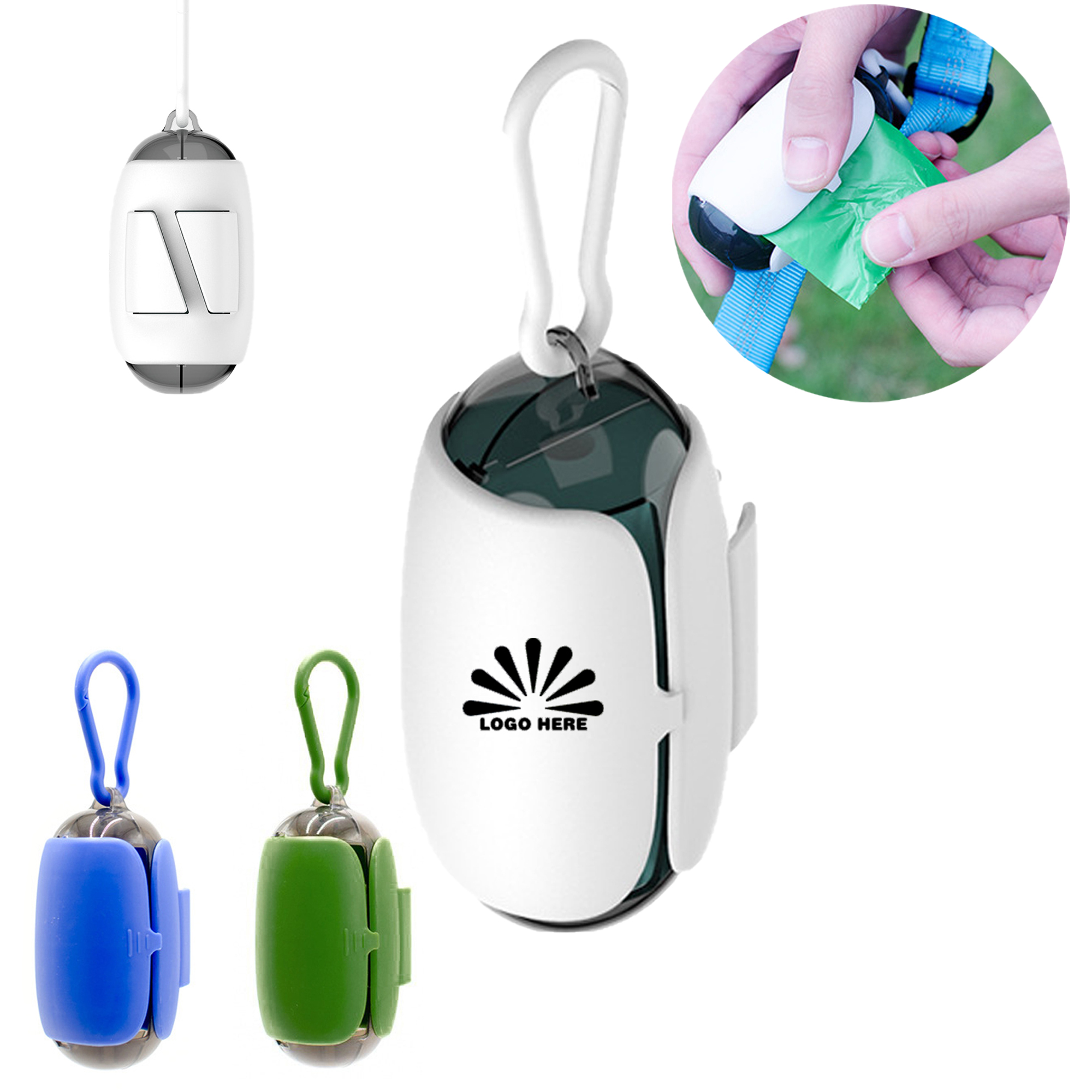 Refillable Pet Waste Bag Holder 2