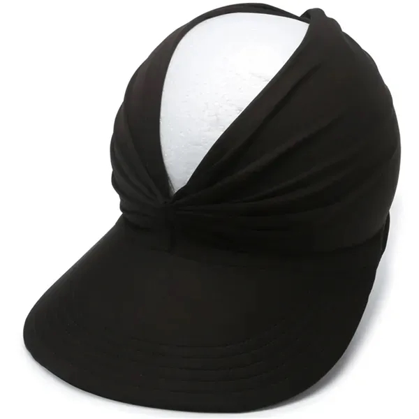 Hollow-Top Cotton Sun Hat 2
