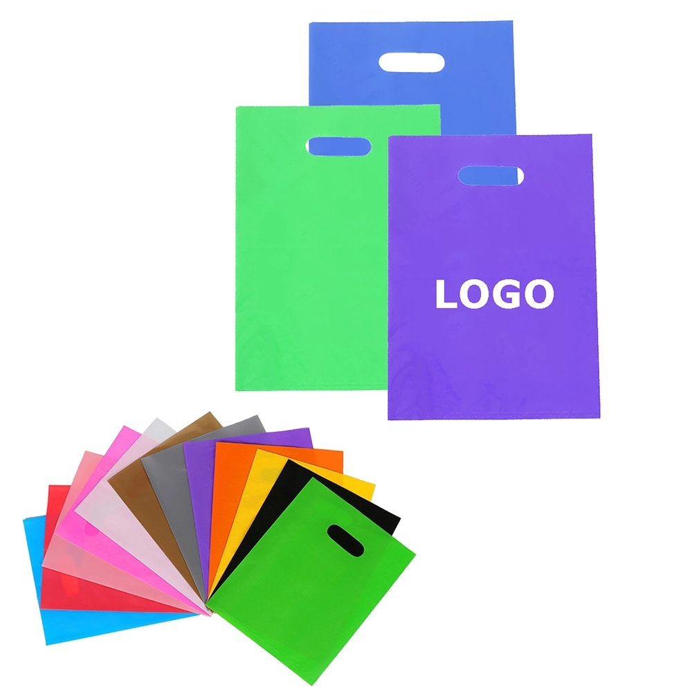 Die Cut Plastic Retail Merchandise Bag 3