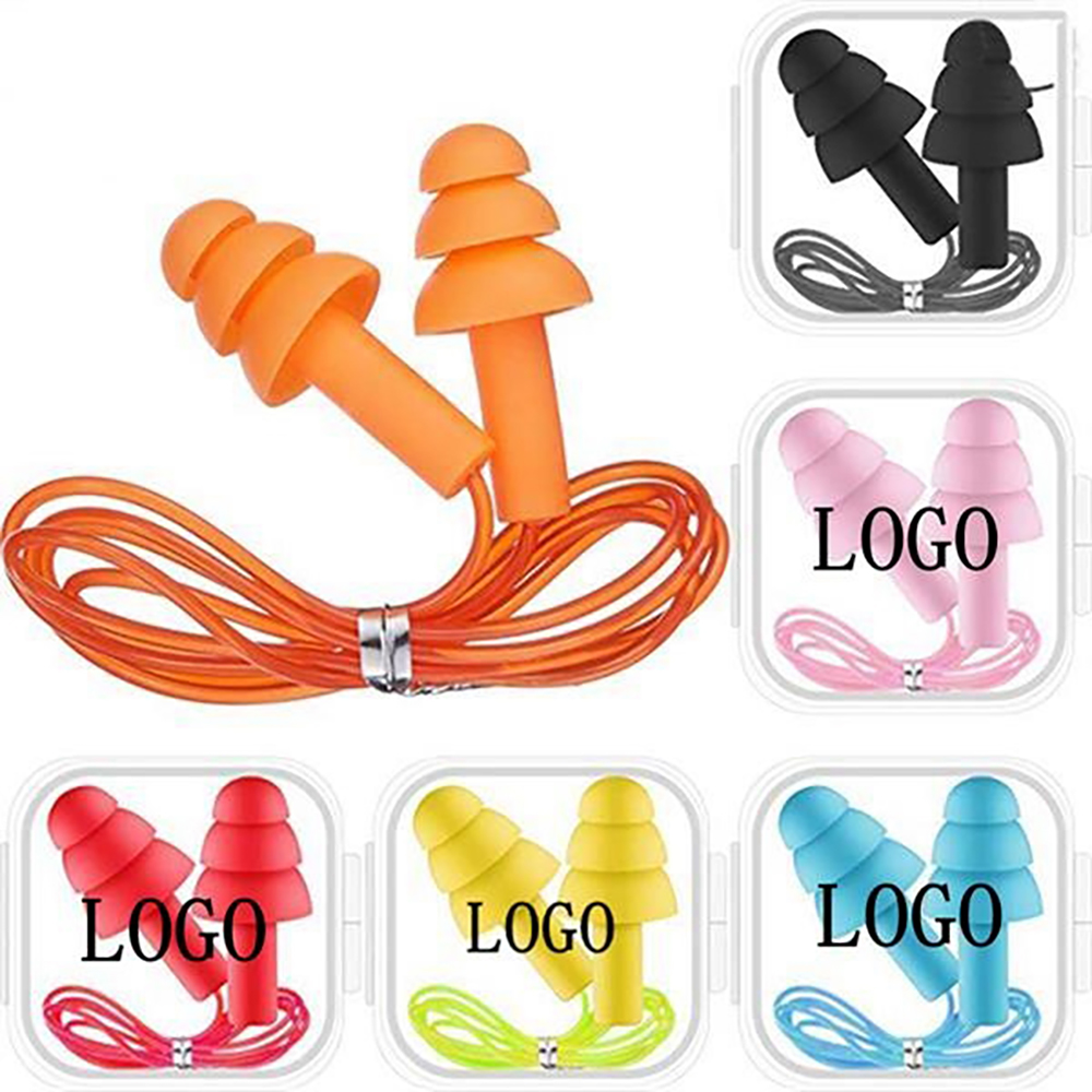 Silicone Ear Plugs for Sleeping Noise Reduction 1