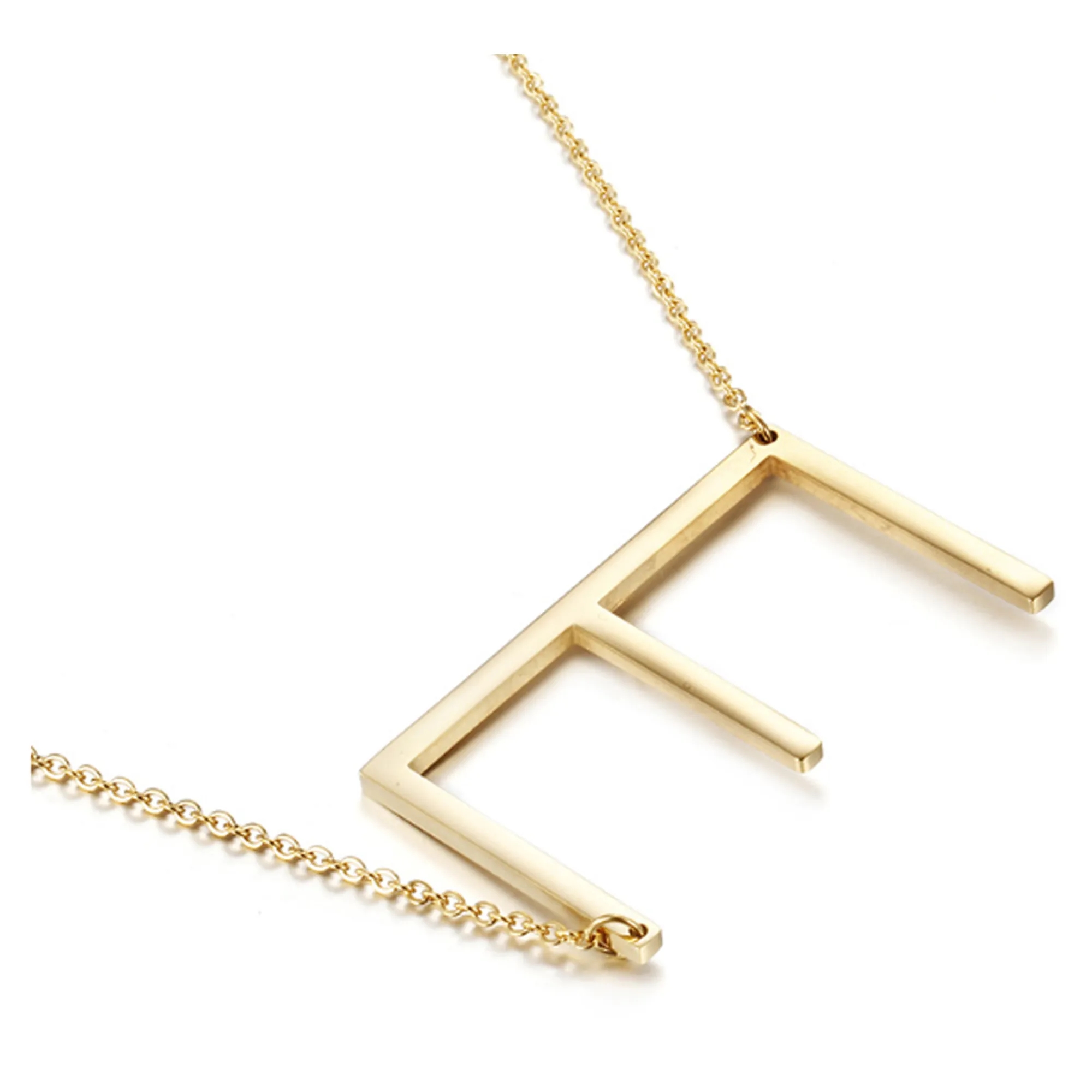 Letter Pendant Necklace 9