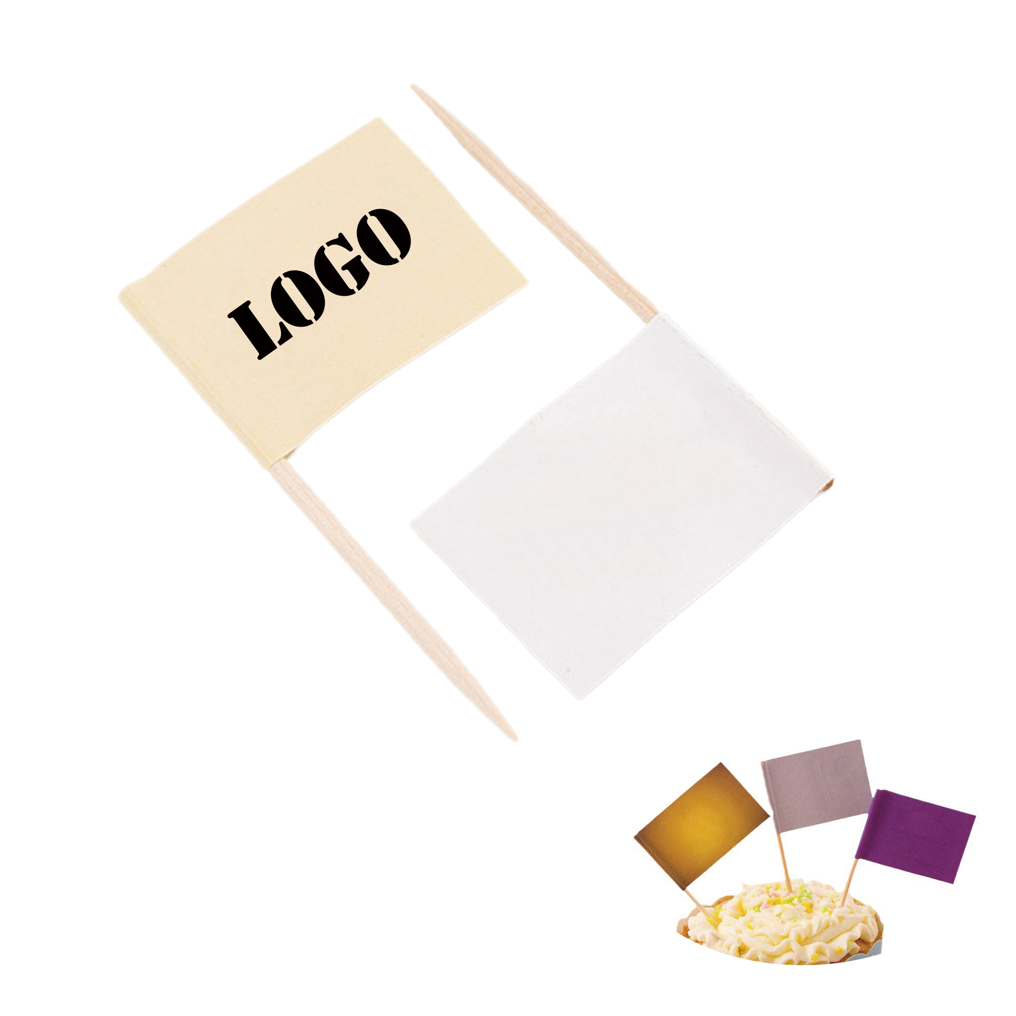 Paper Toothpick Flags 3