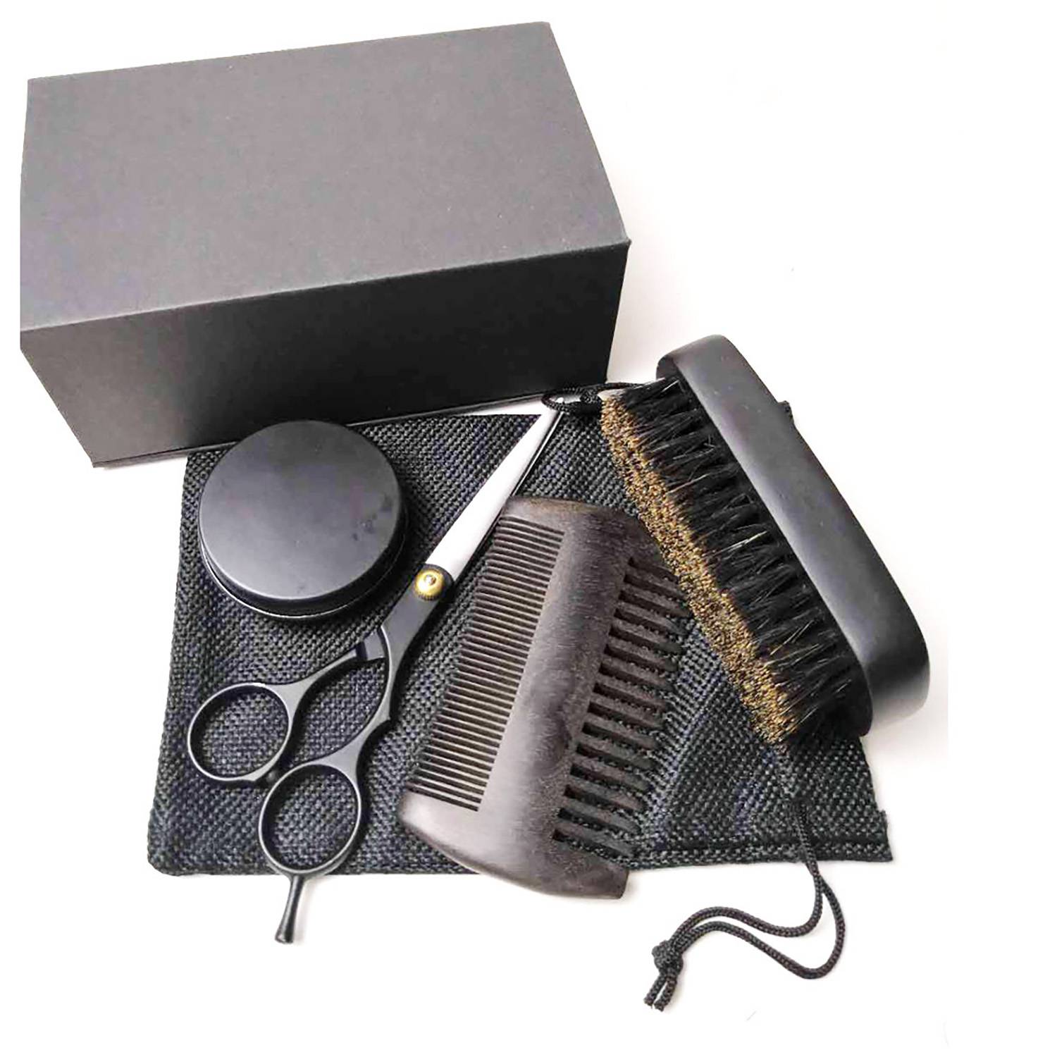 5PCS Men Grooming Beard Care Kit 4
