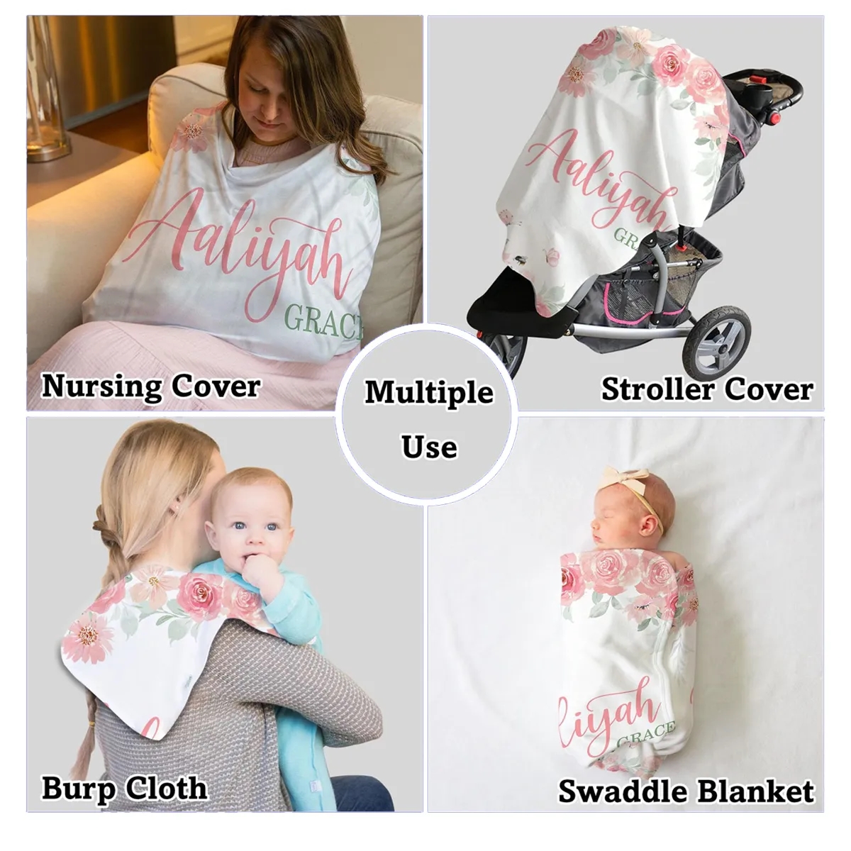 Custom Sherpa Fleece Throw Blanket 4