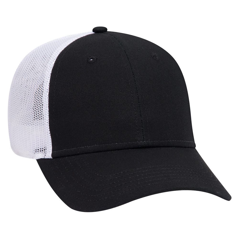 OTTO CAP® 6 Panel Low Profile Mesh Back Trucker Hat 32