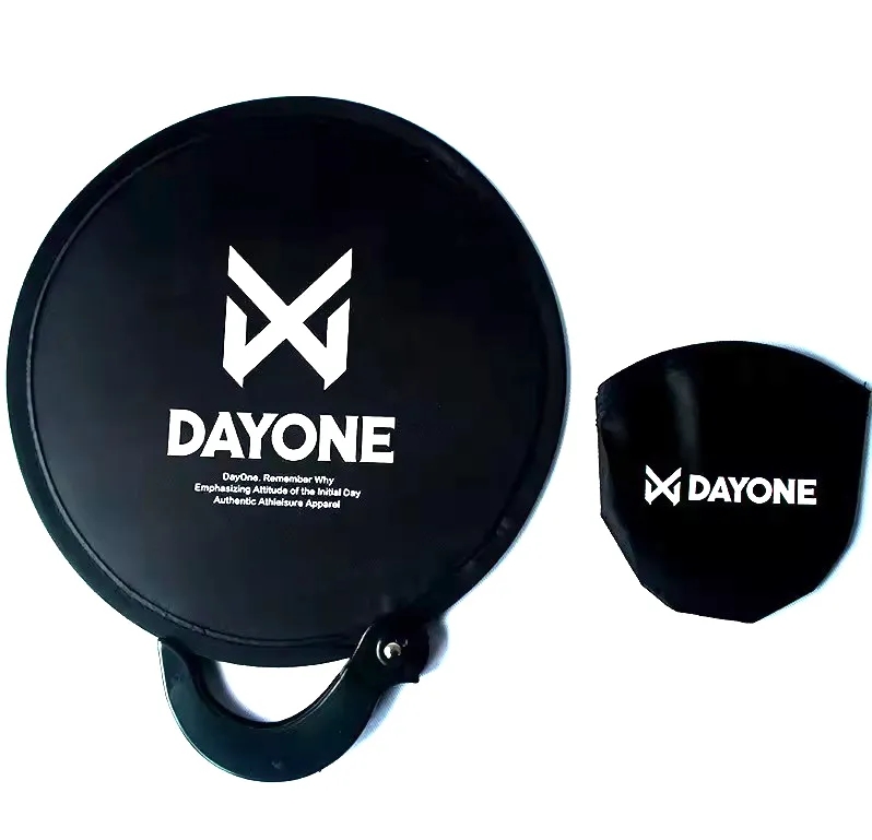 Full Color Nylon Foldable Fans with Pouch 2