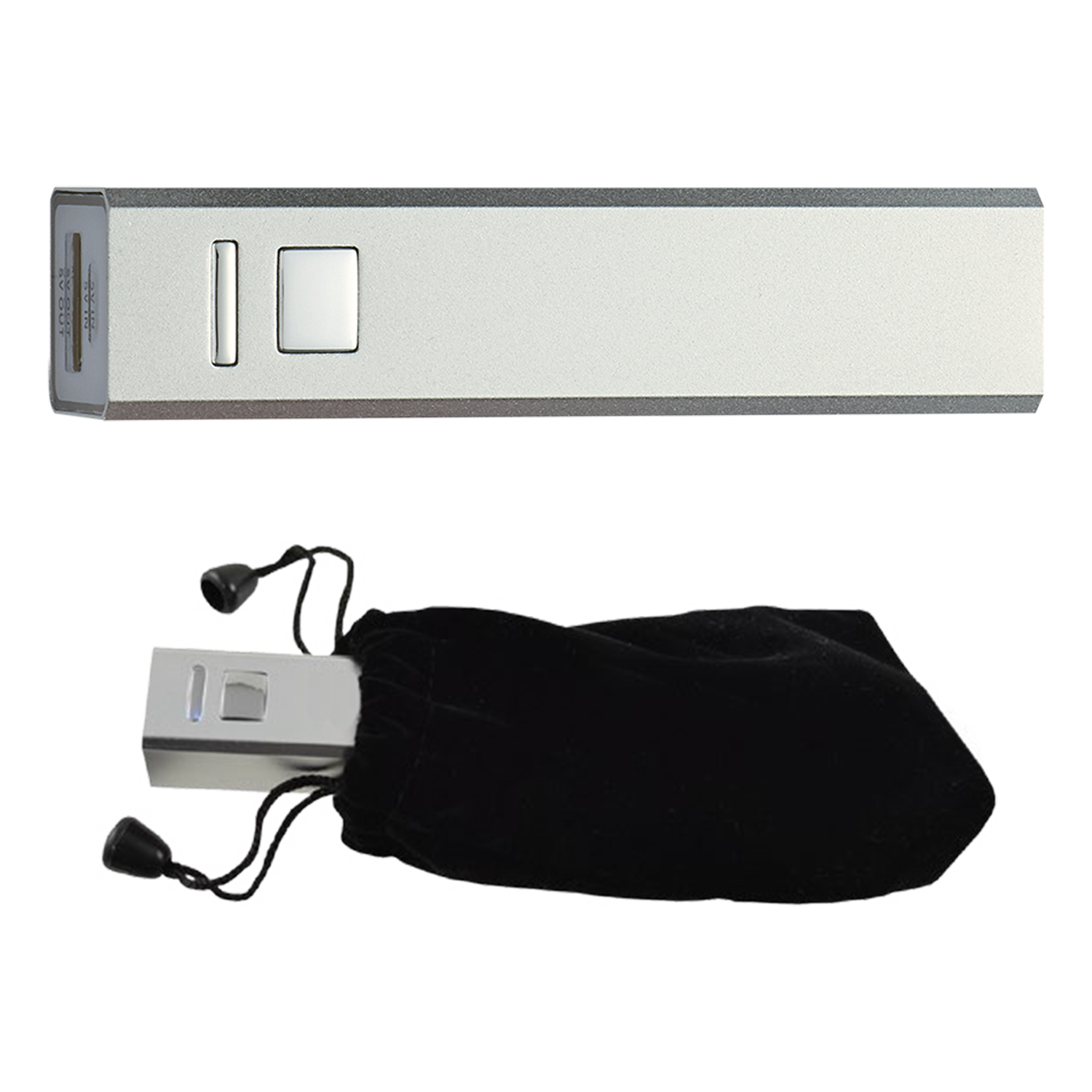 2600 mAh Power Bank with Velvet Pouch 2