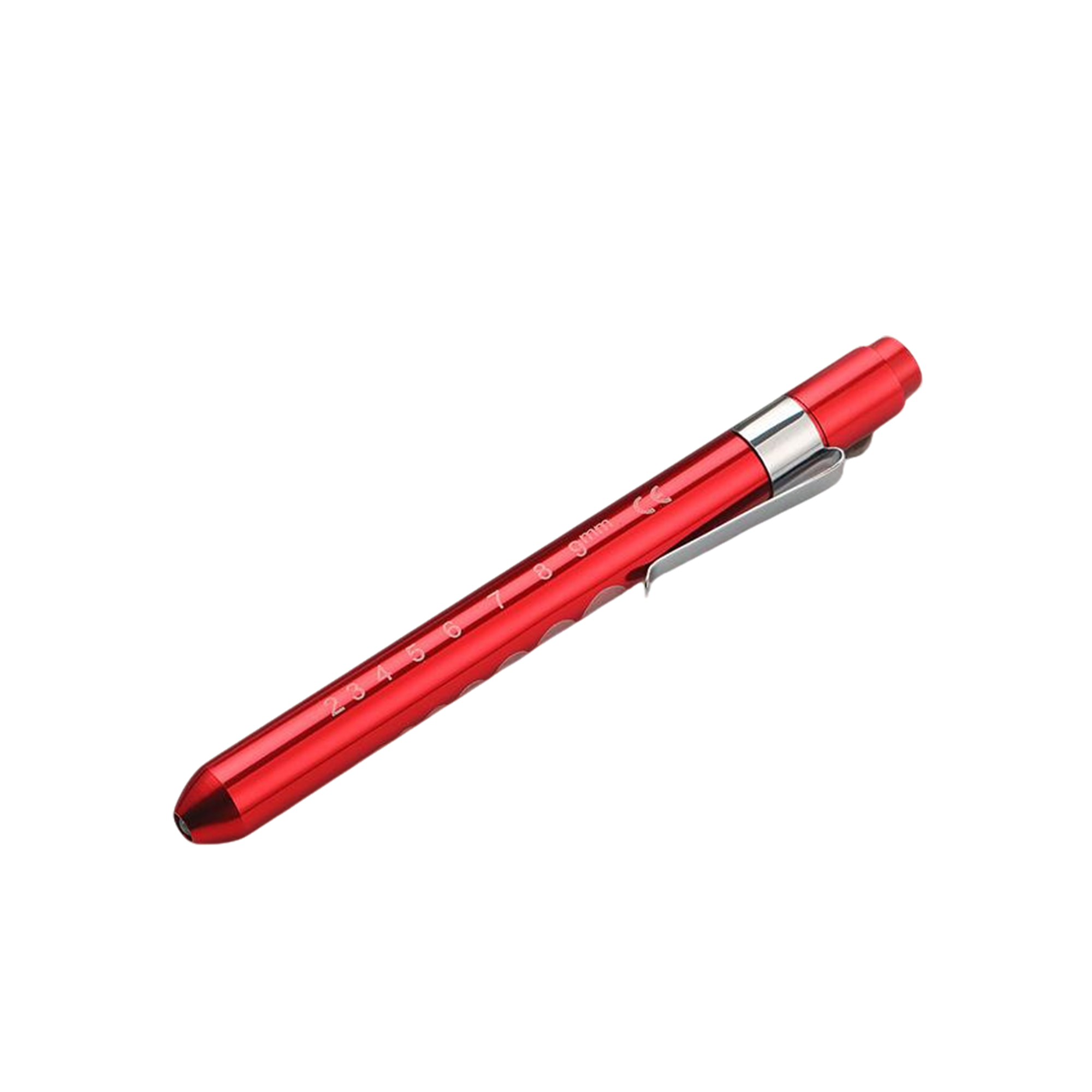 Aluminum Alloy Medical Penlight With Pupil Gauge 7