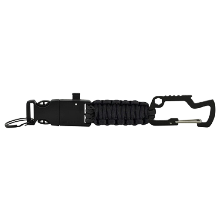 Survival Paracord Bracelet with a Whistle and a Fire Starter 1