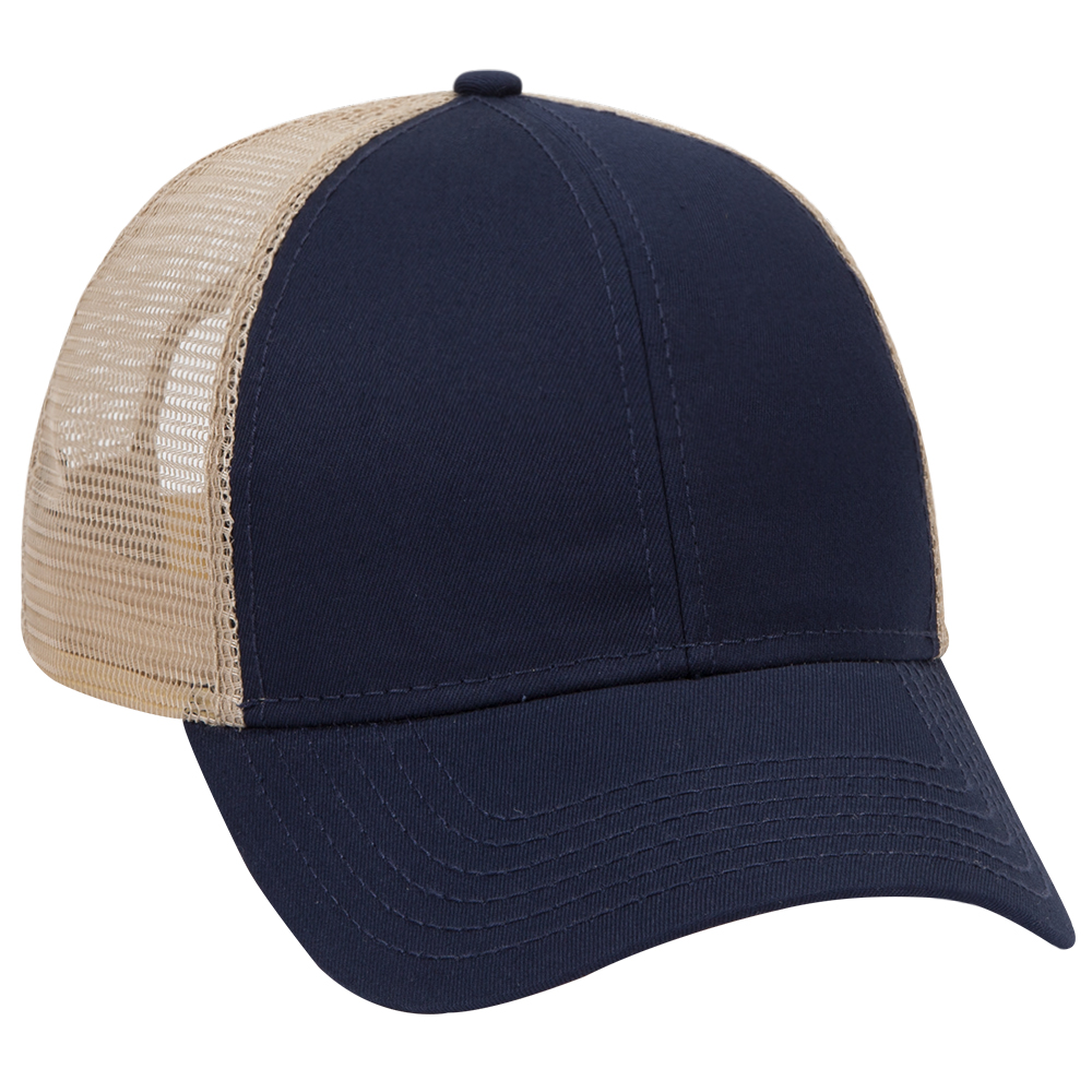 OTTO CAP 6 Panel Low Profile Mesh Back Trucker Hat 5