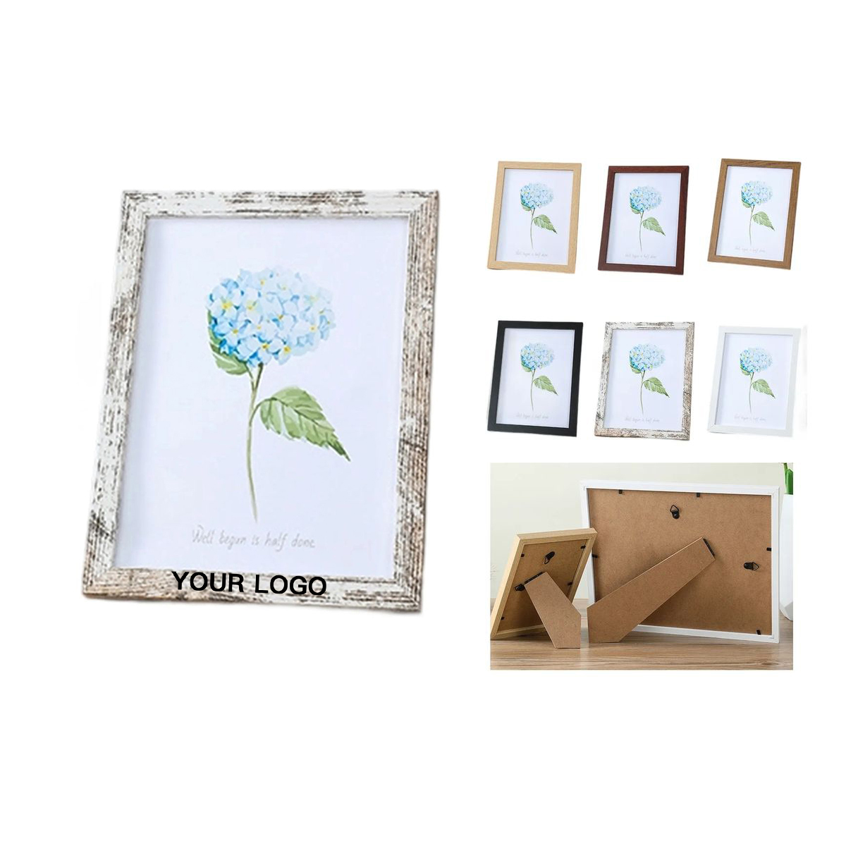 4x6 MDF Frame with Table and Wall Options 3