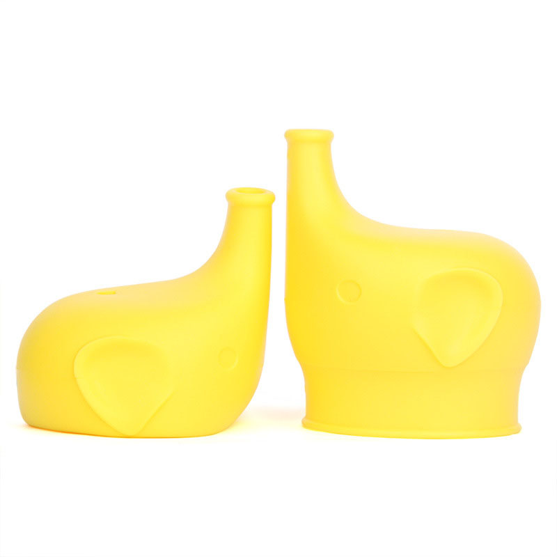 Elephant Shape Silicone Sippy Cup Lid 5