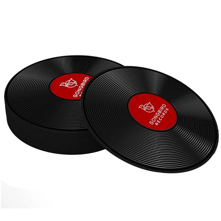 Soft Plastic Record Coaster 4