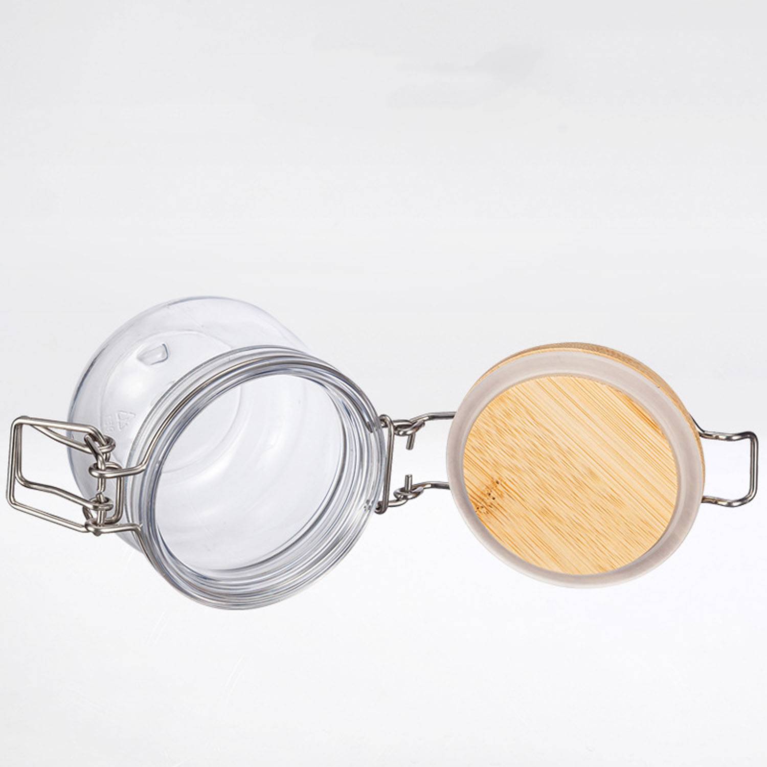7 Oz Sealed Clear Glass Jar 5