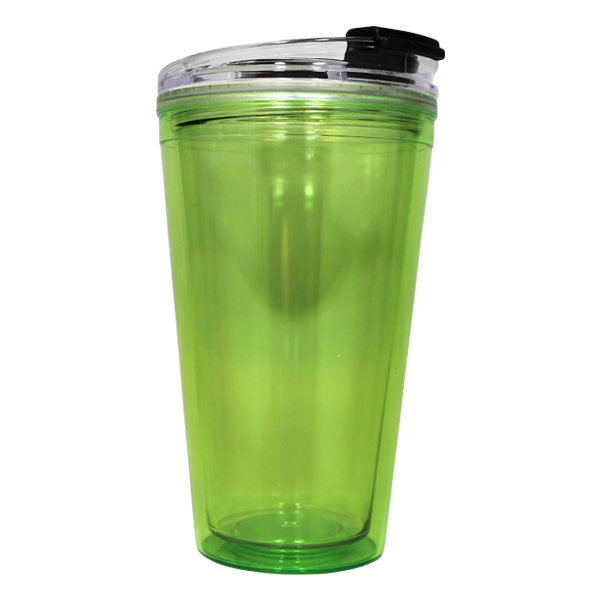 16 oz. Victory Acrylic Tumbler with Flip Top Lid 6