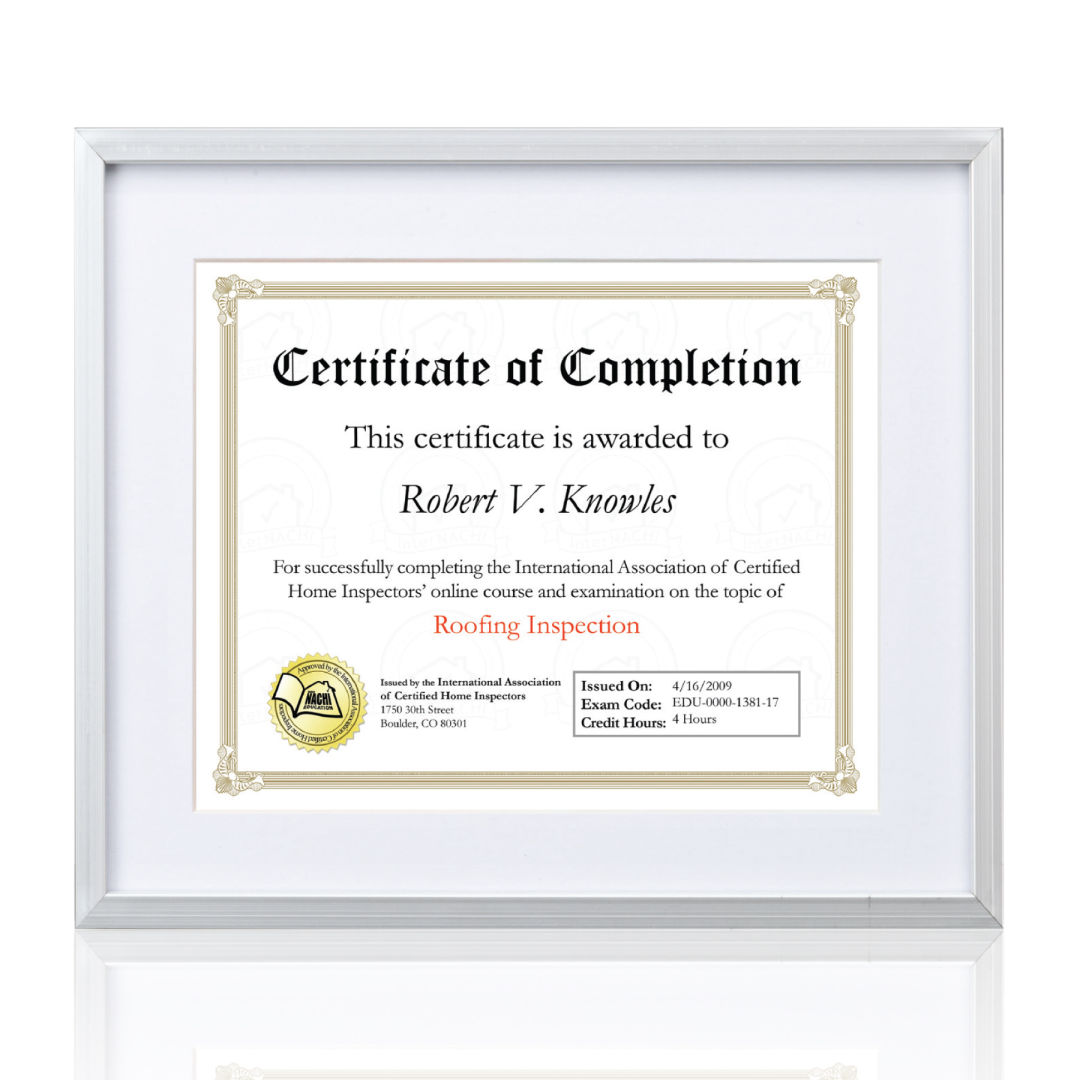 Burnell Certificate Frame 4