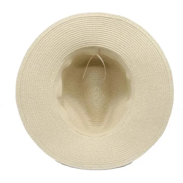 Sun Straw Beach Hat with Unisex Summer Protection 4