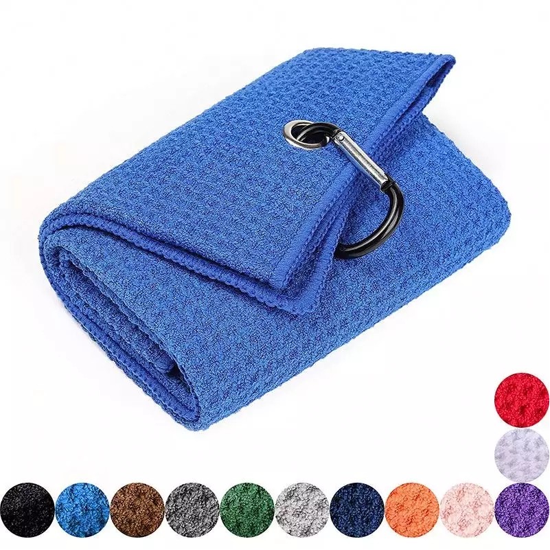 Waffle Pattern Golf Towel 7