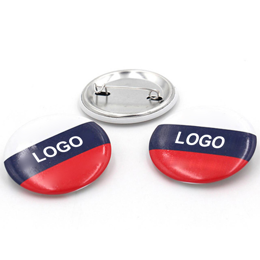 Diam Round Button with Pin 2