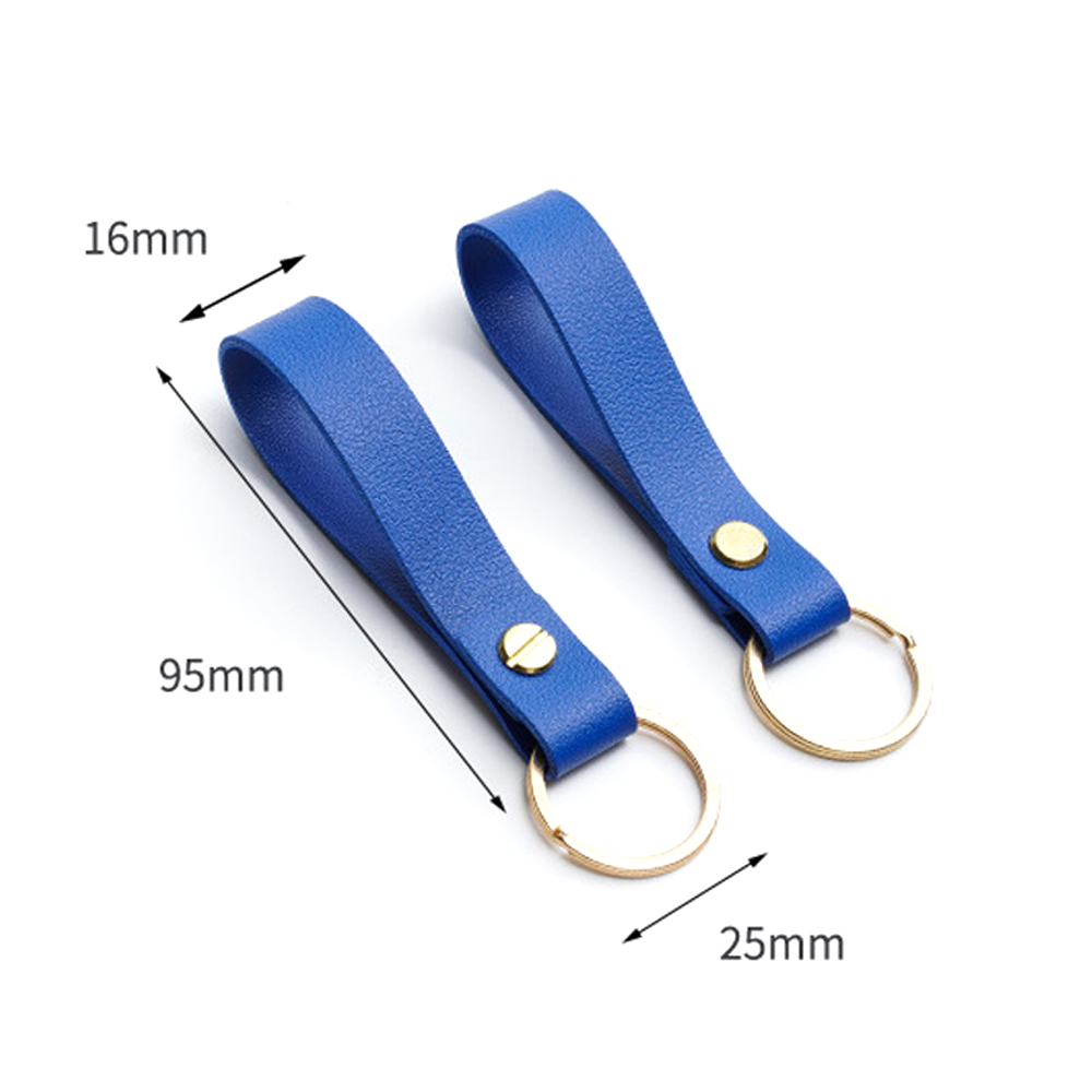 #L PU leather key chain 7