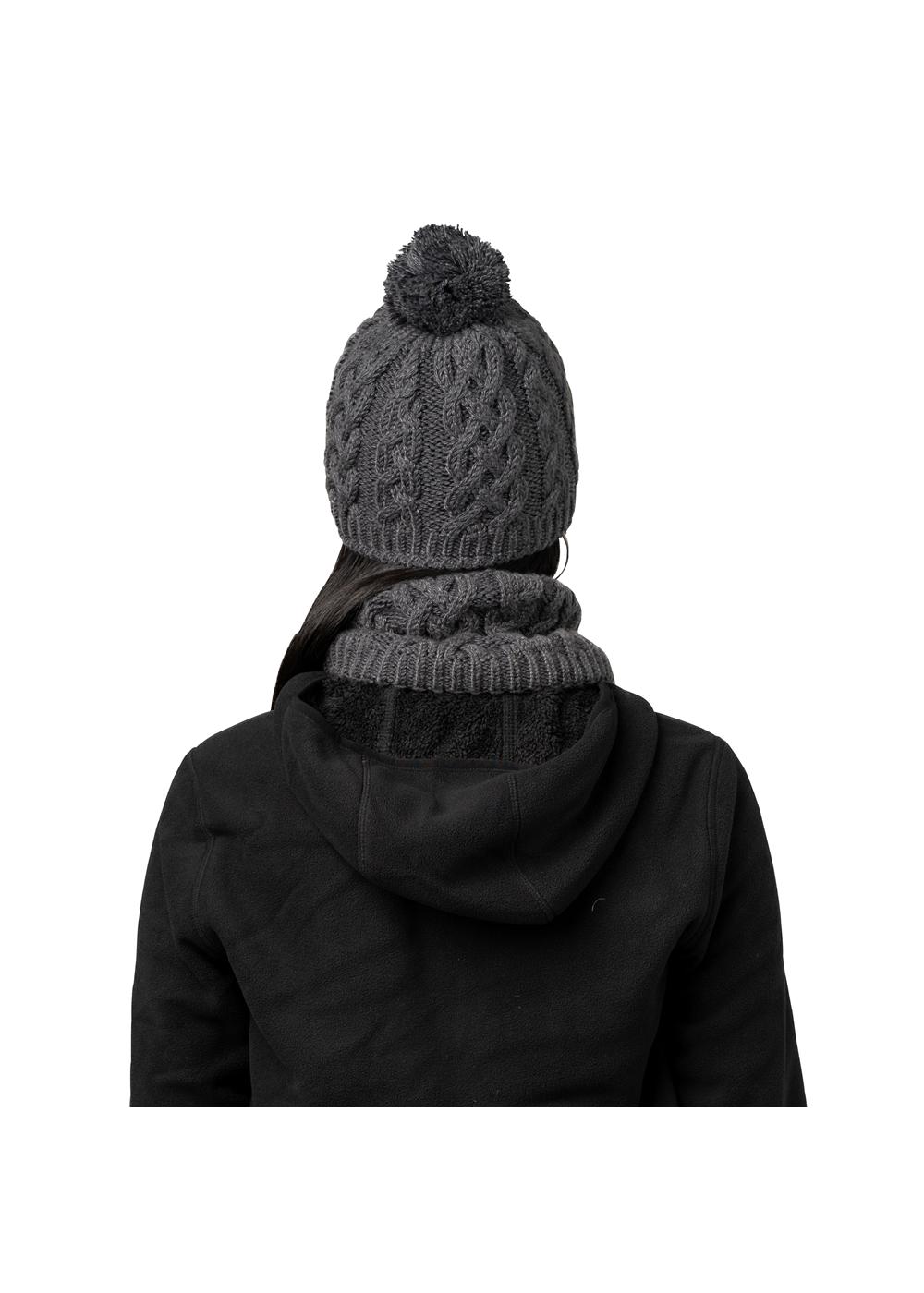 Storm Creek Women's Freeze Baby Fleece-Lined Cable Knit Neck Warmer 16