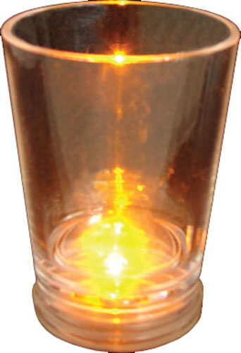 1.25oz Light Up Plastic Standard Shot Glass 12