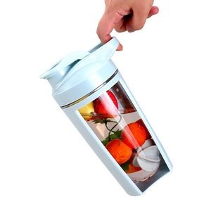 600ml Plastic Bottle With Pill Box 21