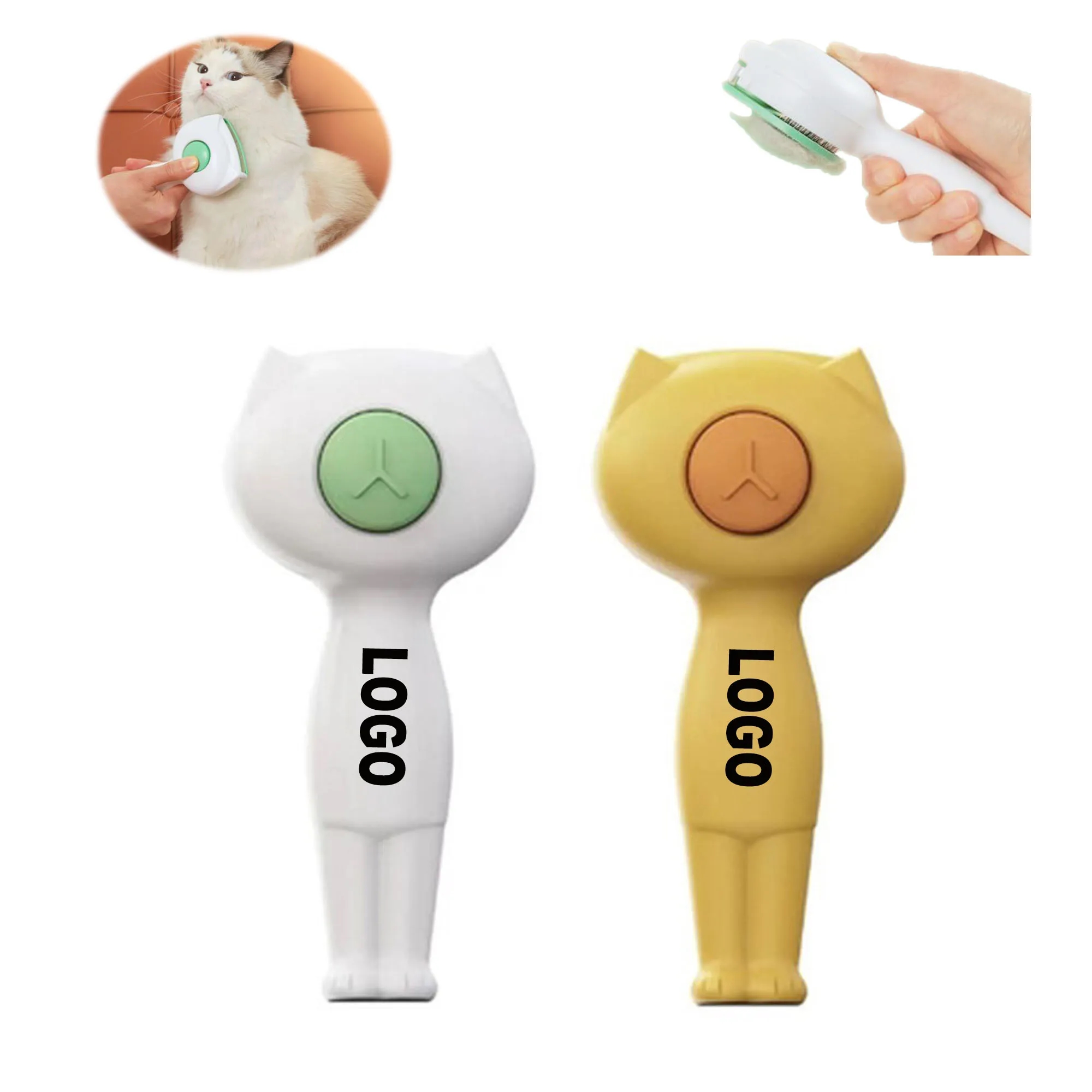 Floating Hair Pet Brush 2