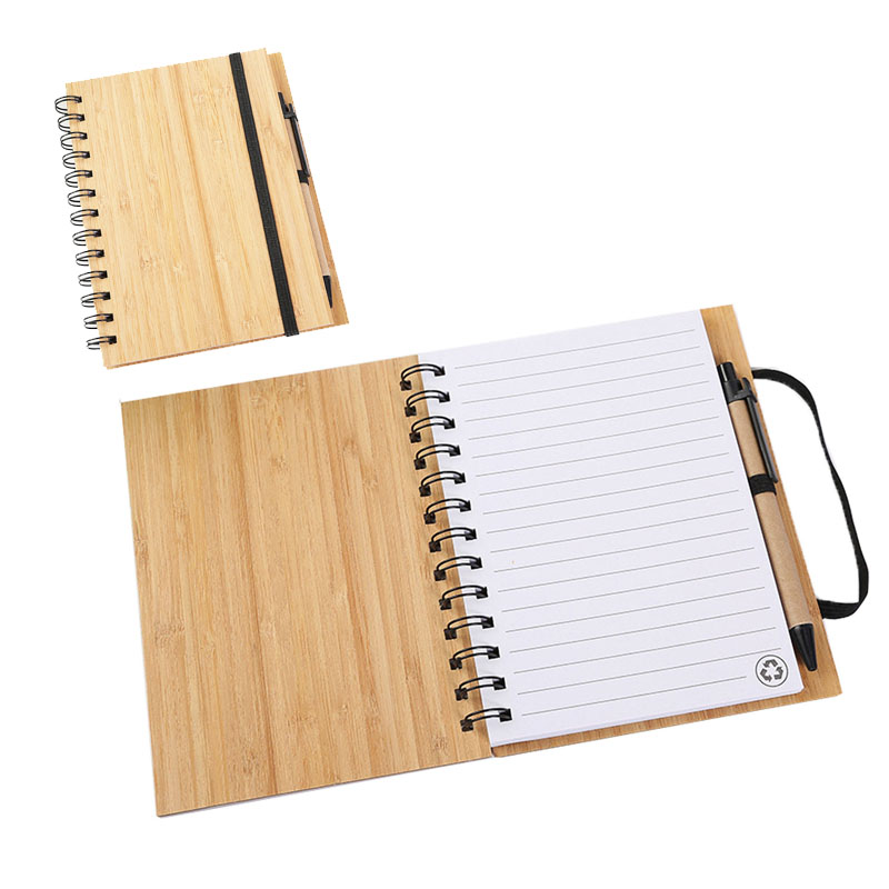 B6 Bamboo Journal With Pen 2