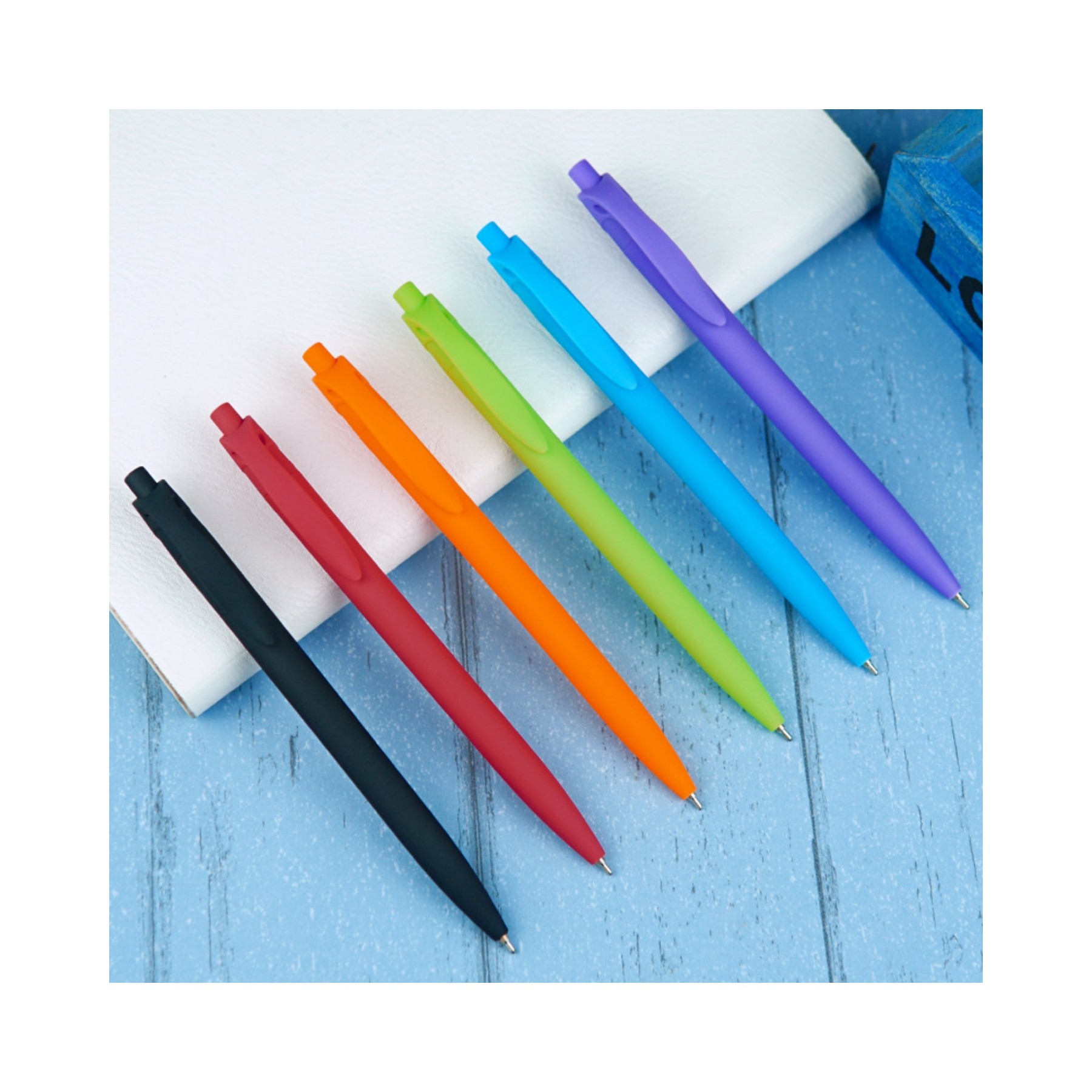 Sleek Write Rubberized Pen 2