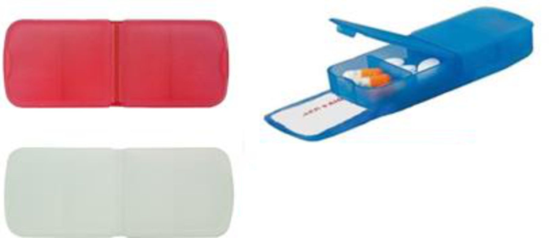 4 Compartment Pill Box with a Band-Aid Compartment 1