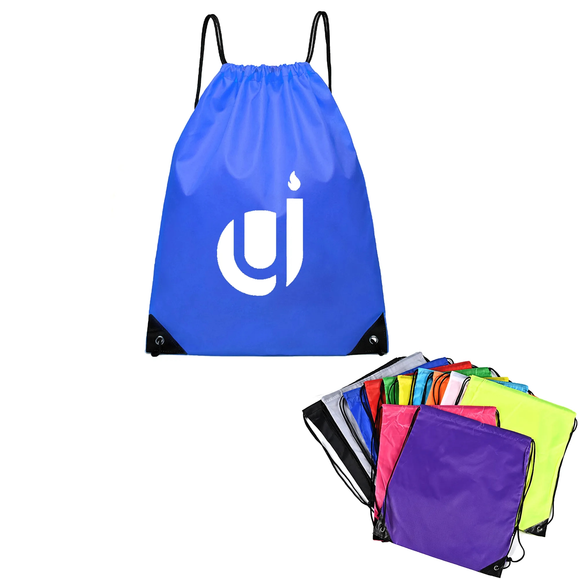 210D Nylon Drawstring Backpack