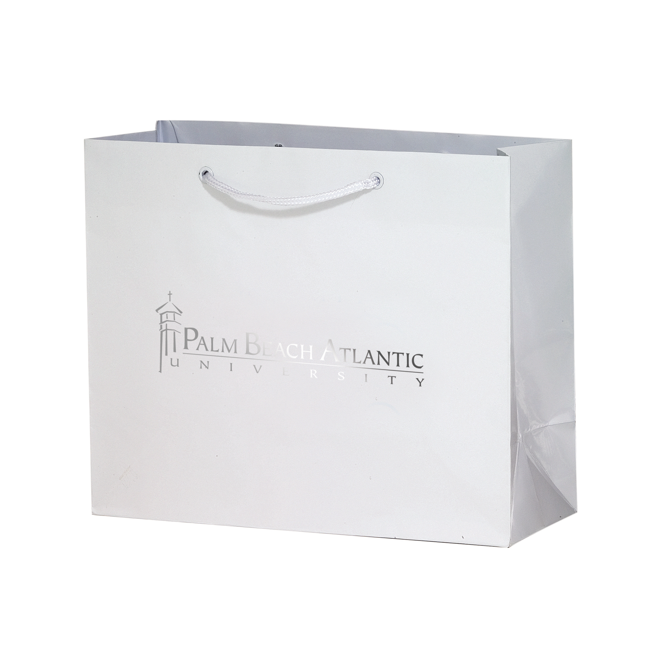 Matte Laminated Euro Tote Bags - Foil Stamped 1
