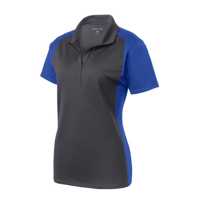 Sport-Tek Women's Colorblock Micropique Sport-Wick Polo. 30