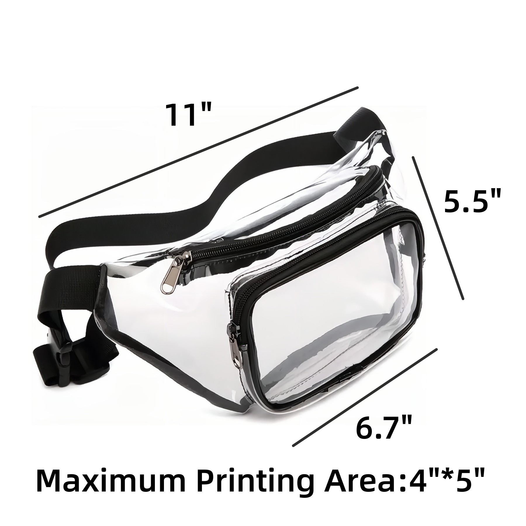 Waterproof Clear Fanny Pack 2