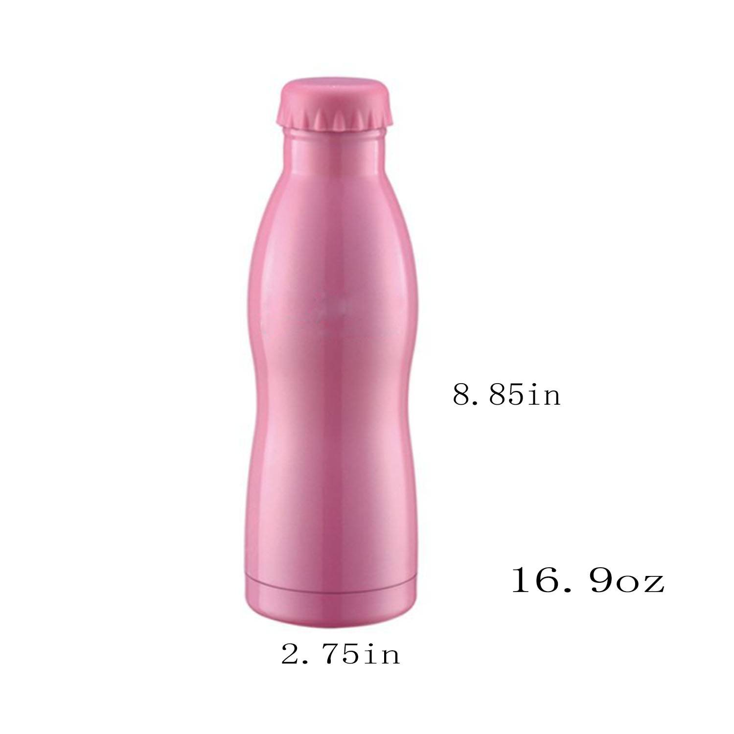 17oz 304 Stainless steel Metal bottle, custom water bottle with logo imprint 2