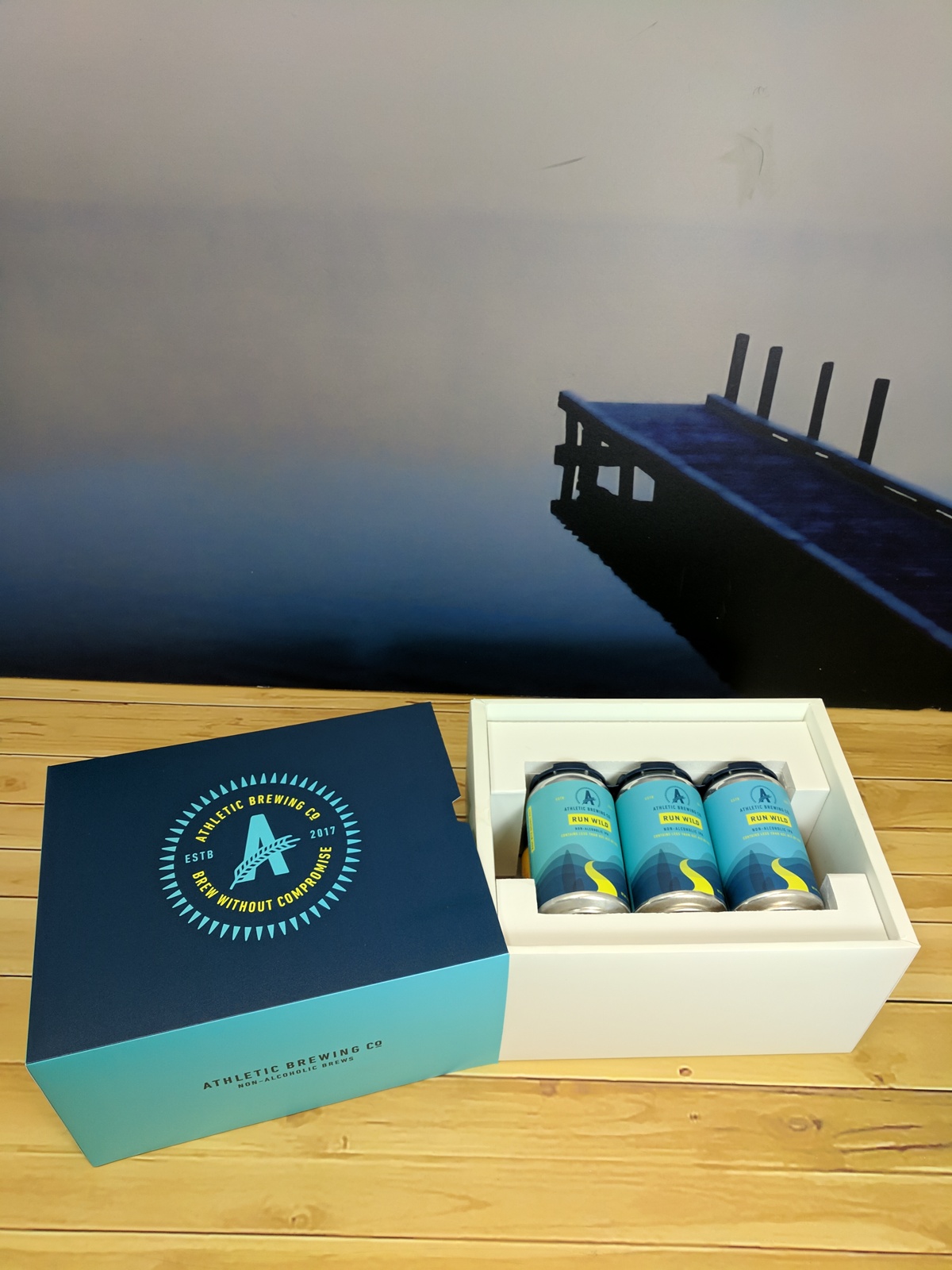 Custom Printed Full Color Slider Soft Touch Luxury Gift Box - 13x3.5x3 4