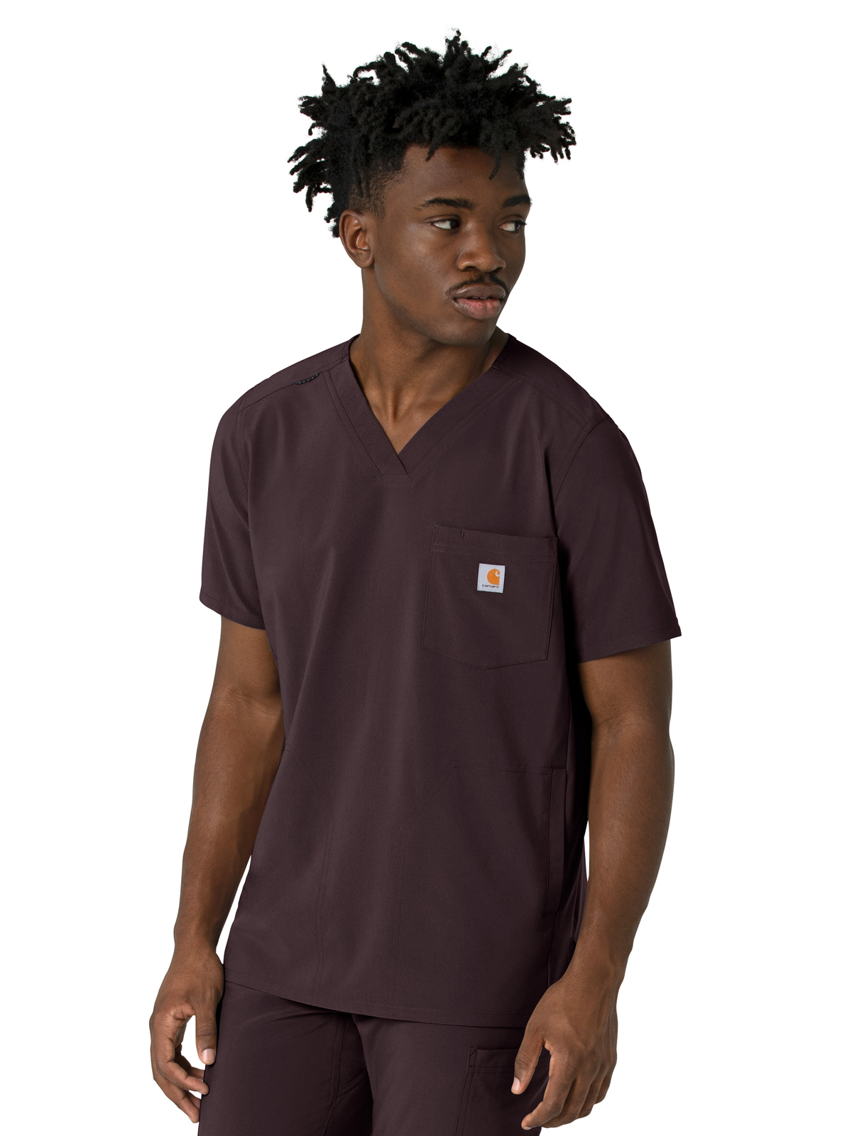 Carhartt Scrubs - Force Cross-Flex - Men's Three-Pocket V-Neck Top 35
