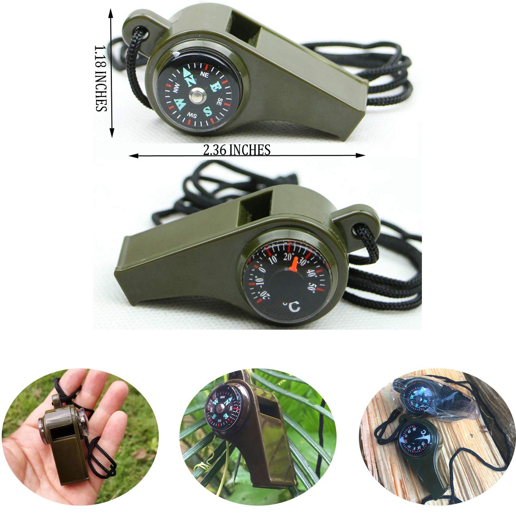 Emergency Whistle with Lanyard 2