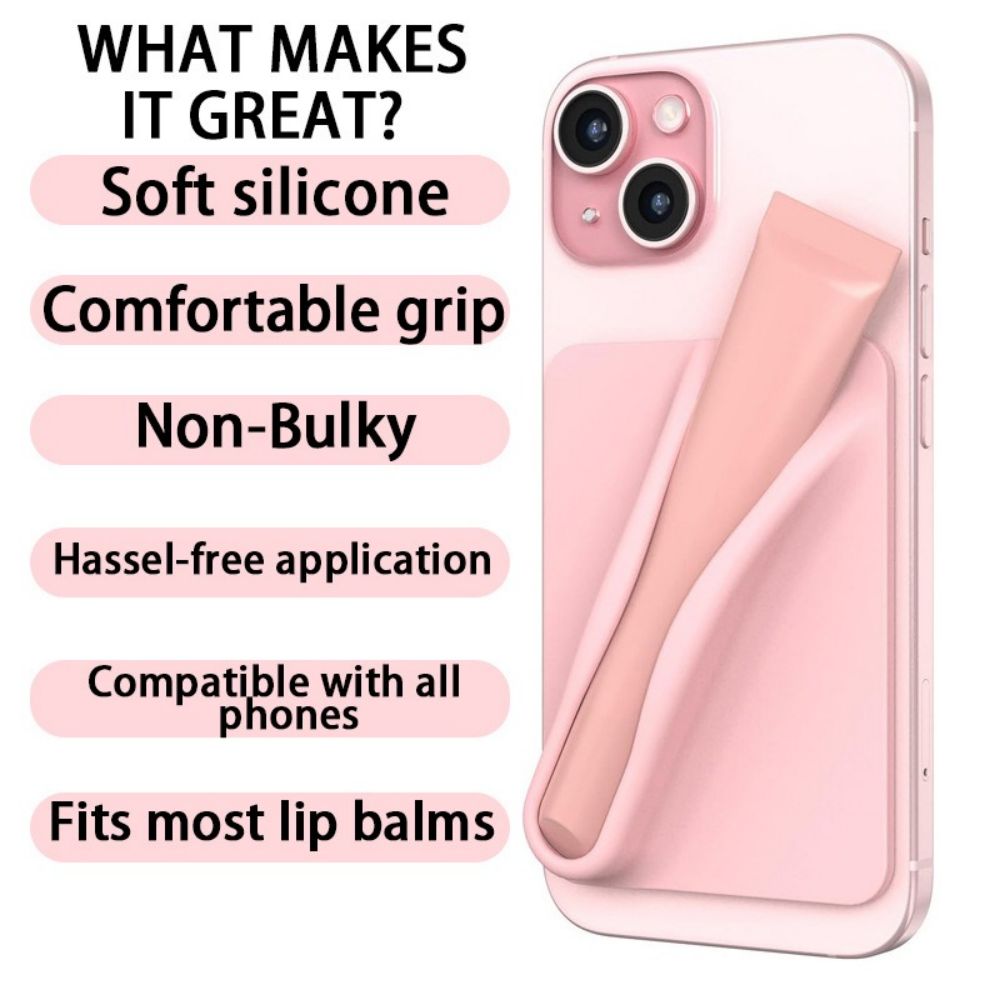 Silicone Lipstick Phone Holder (Magnetic) 4