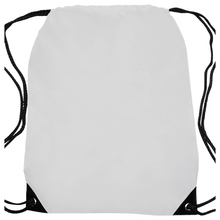 Drawstring Backpacks - 14" W x 18" H 12