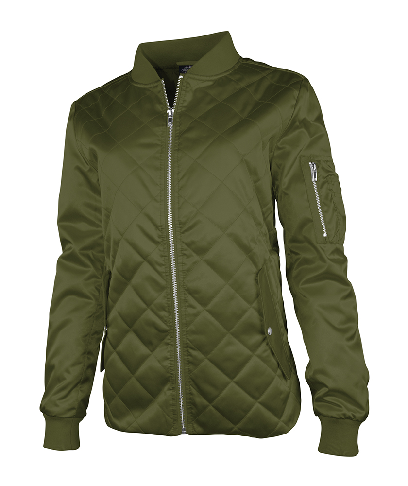 Women's Quilted Boston Flight Jacket 25