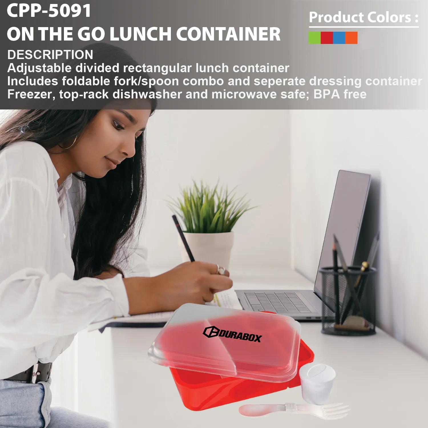 ON THE GO LUNCH CONTAINER 3