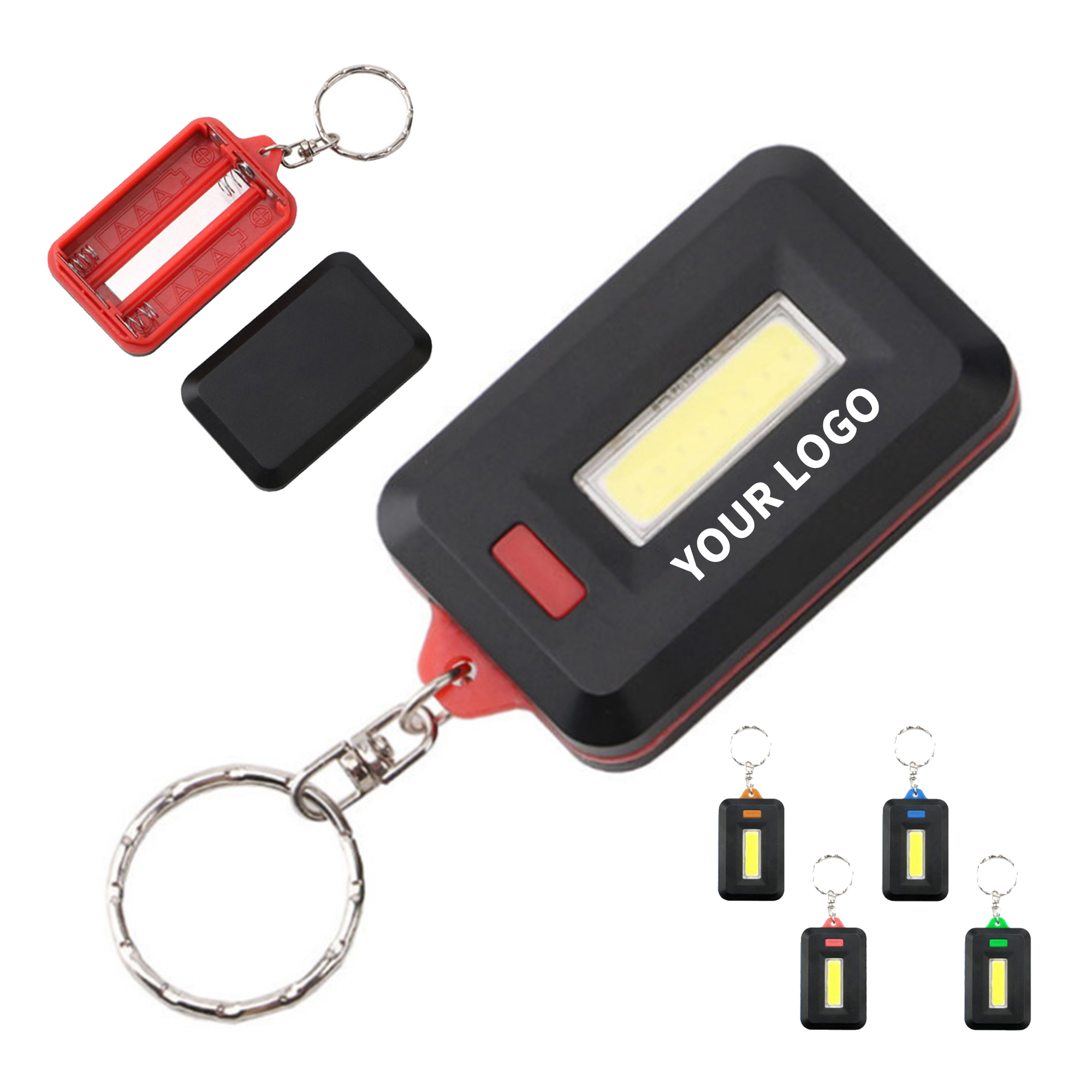 Mini COB Emergency Lamp Keychain Light 4