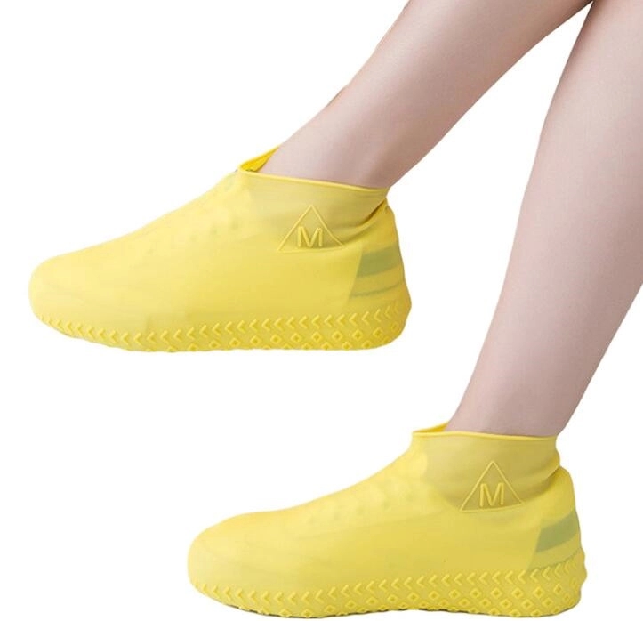 Silicone Waterproof Reusable Non Slip Boot and Shoe Cover 2