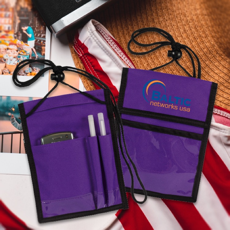 ID Me 3 Multi-pocket Badge Holder/Passport Pouch 13