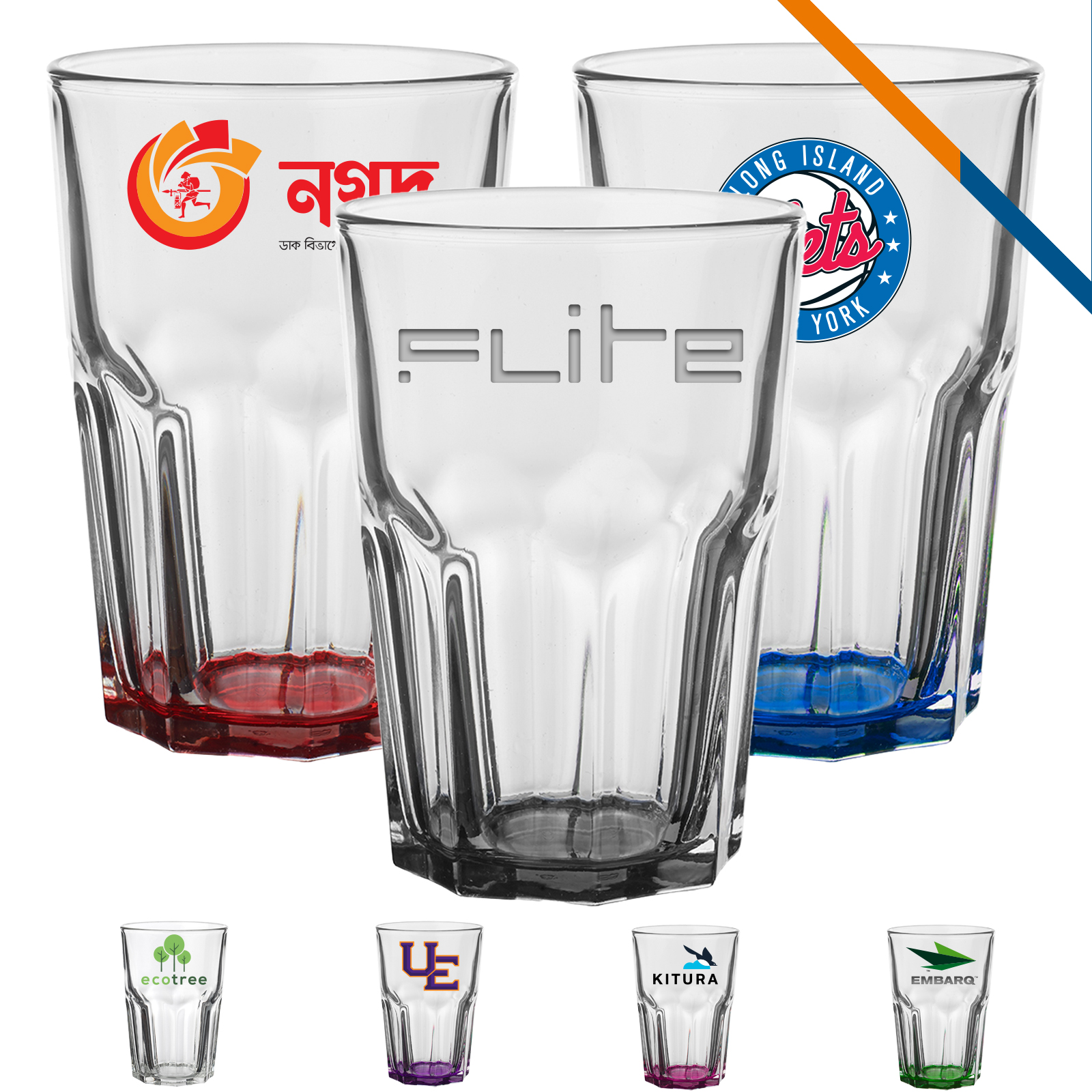 Ridley Classic Bar Glasses - 12.5 OZ. 2