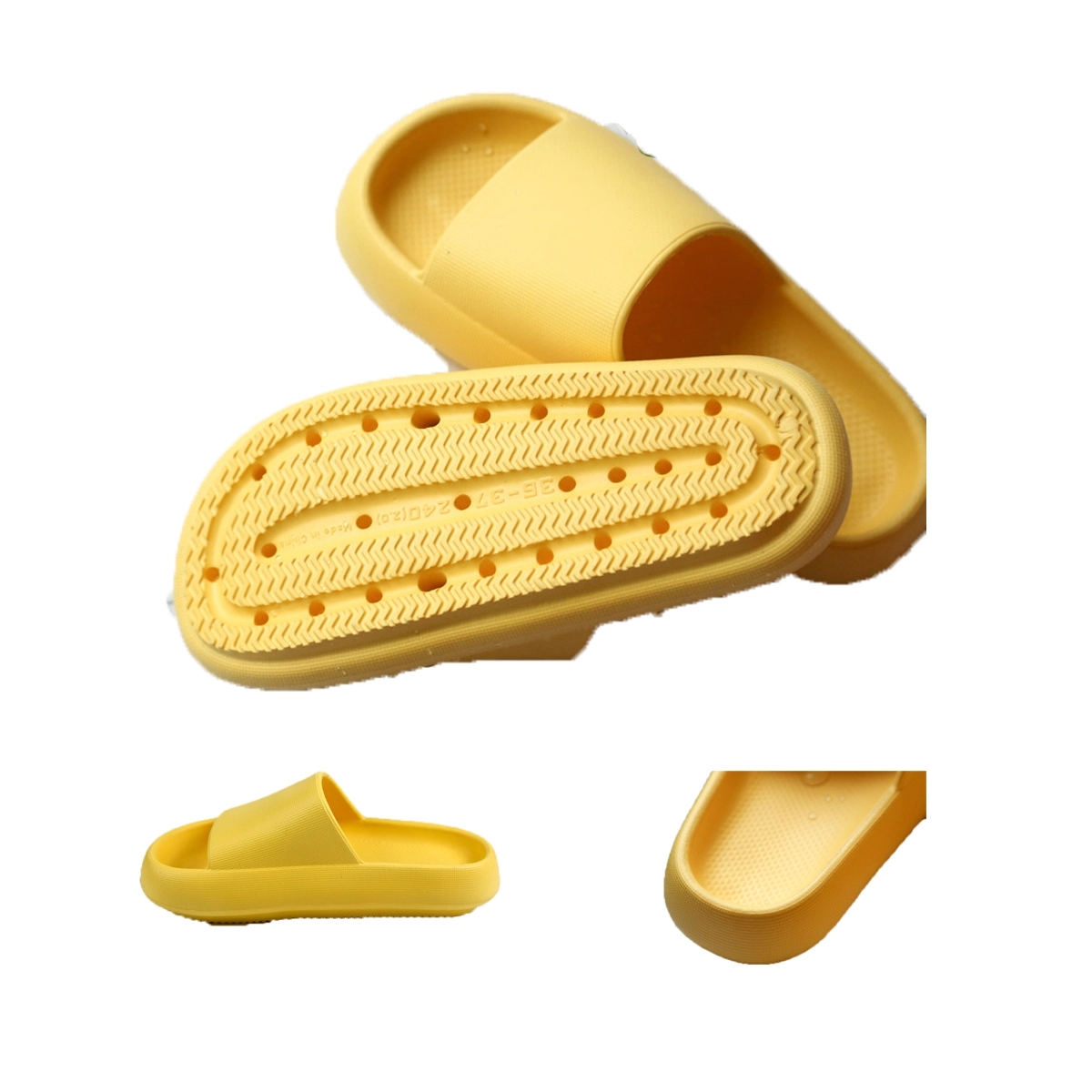 Shower Slippers Cushioned Thick Sole 2